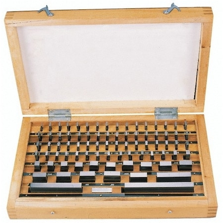 Igaging Gage Block Set, Shop Grade B, 81 Pieces - 36-081-B 36-081-B